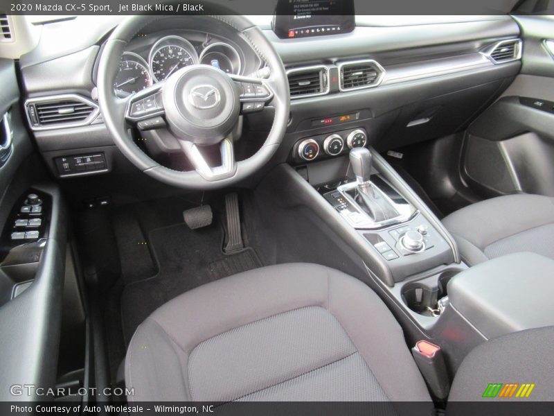 Jet Black Mica / Black 2020 Mazda CX-5 Sport
