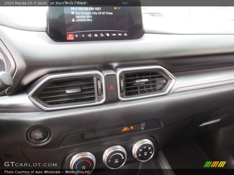 Jet Black Mica / Black 2020 Mazda CX-5 Sport