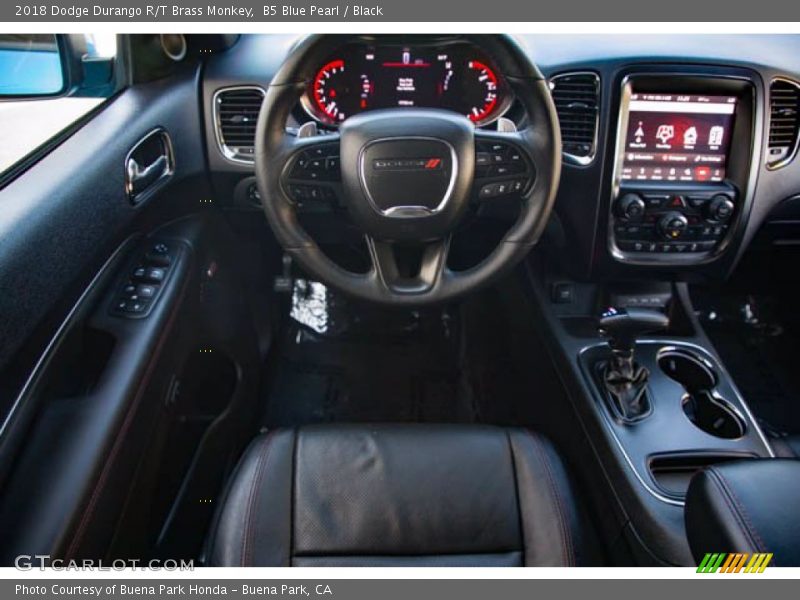 B5 Blue Pearl / Black 2018 Dodge Durango R/T Brass Monkey
