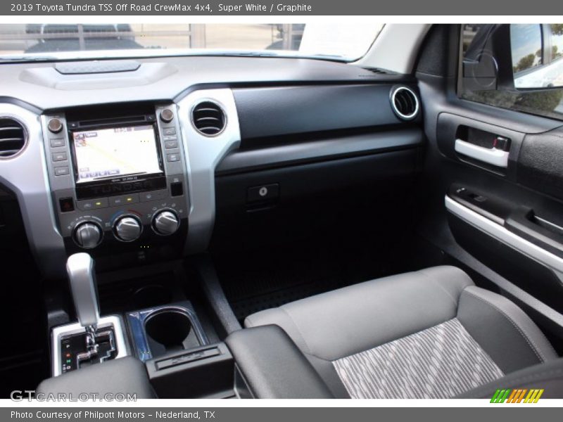 Super White / Graphite 2019 Toyota Tundra TSS Off Road CrewMax 4x4