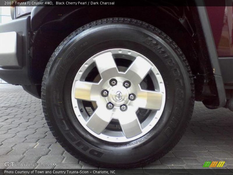 Black Cherry Pearl / Dark Charcoal 2007 Toyota FJ Cruiser 4WD