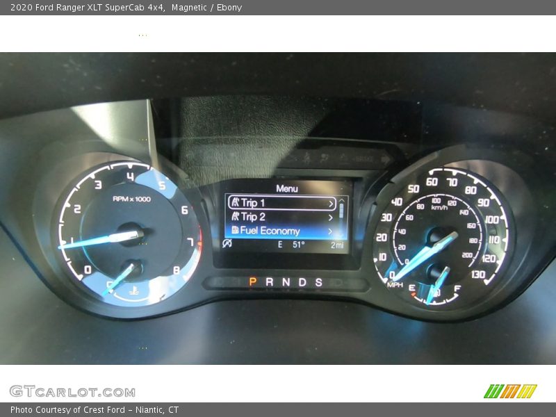  2020 Ranger XLT SuperCab 4x4 XLT SuperCab 4x4 Gauges