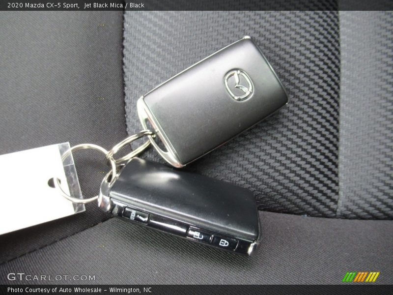 Jet Black Mica / Black 2020 Mazda CX-5 Sport