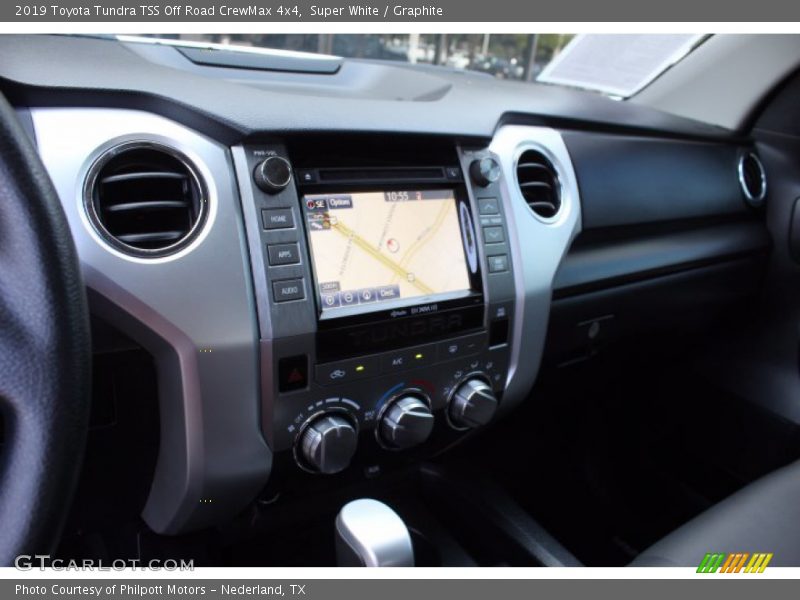 Super White / Graphite 2019 Toyota Tundra TSS Off Road CrewMax 4x4