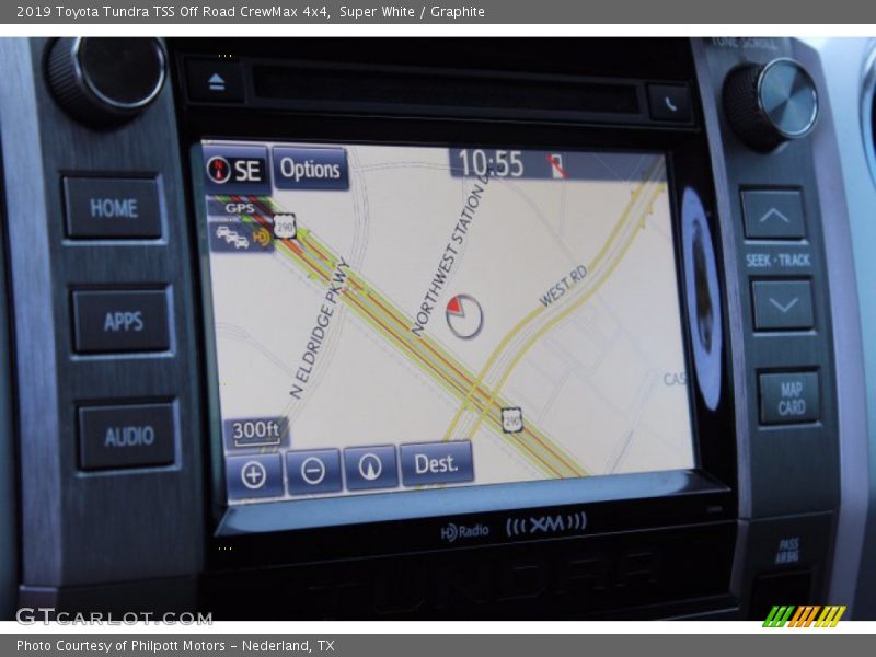 Super White / Graphite 2019 Toyota Tundra TSS Off Road CrewMax 4x4