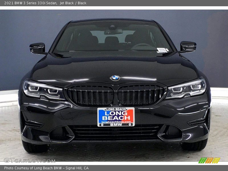 Jet Black / Black 2021 BMW 3 Series 330i Sedan