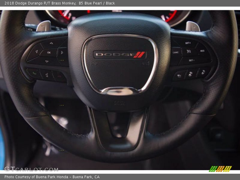 B5 Blue Pearl / Black 2018 Dodge Durango R/T Brass Monkey