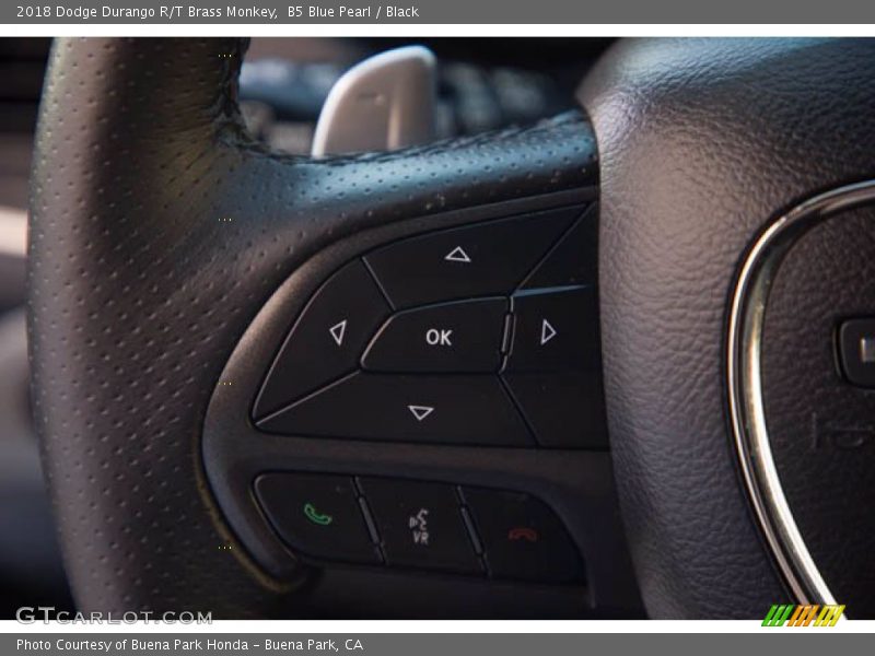 B5 Blue Pearl / Black 2018 Dodge Durango R/T Brass Monkey