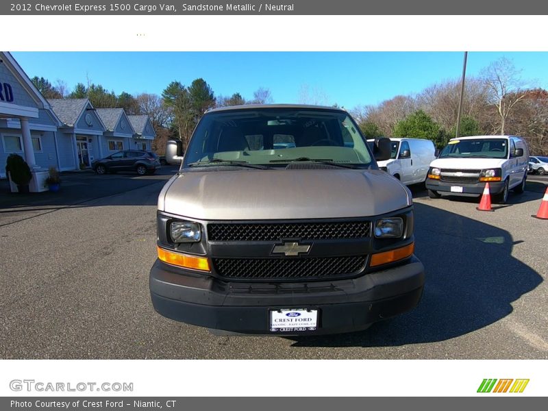 Sandstone Metallic / Neutral 2012 Chevrolet Express 1500 Cargo Van