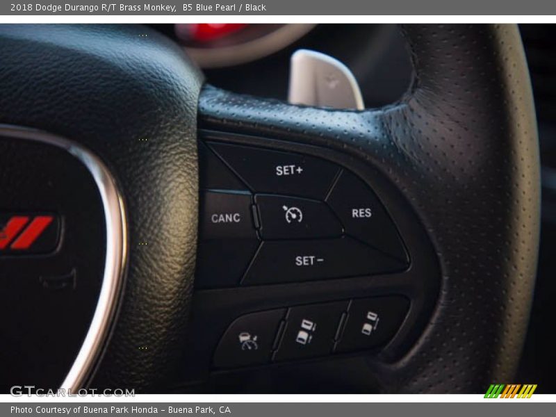 B5 Blue Pearl / Black 2018 Dodge Durango R/T Brass Monkey