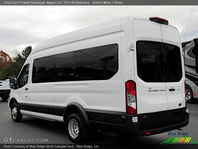 Oxford White / Ebony 2020 Ford Transit Passenger Wagon XLT 350 HR Extended