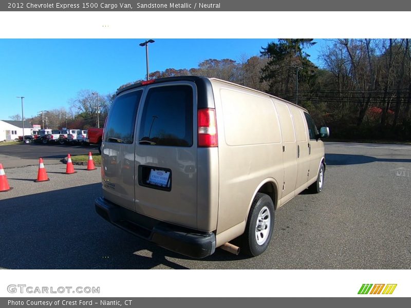 Sandstone Metallic / Neutral 2012 Chevrolet Express 1500 Cargo Van