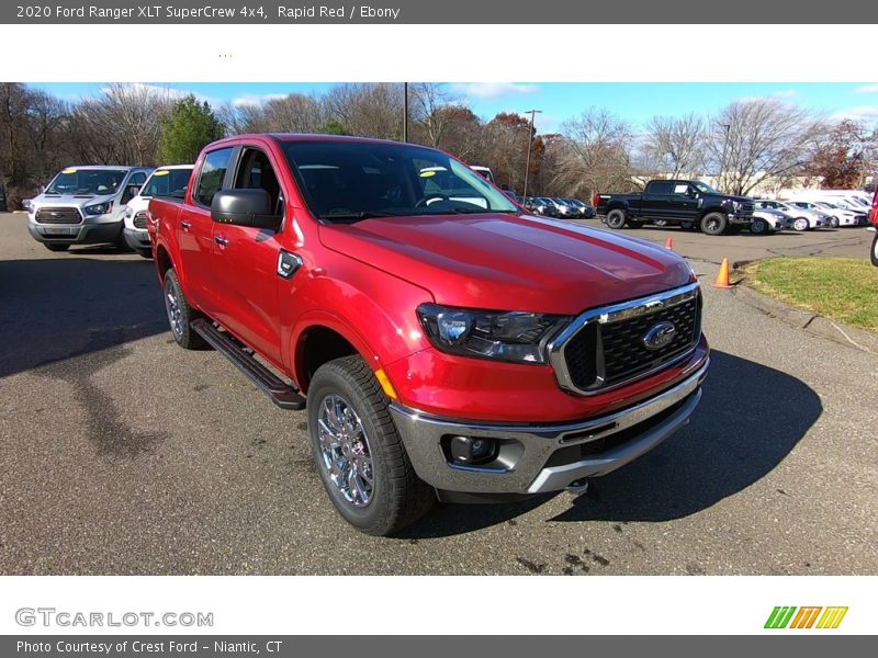 Rapid Red / Ebony 2020 Ford Ranger XLT SuperCrew 4x4