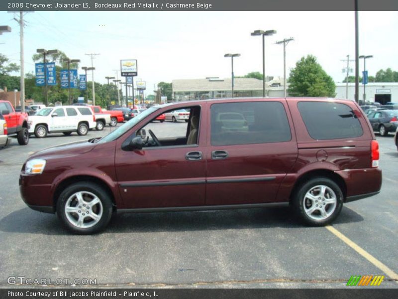 Bordeaux Red Metallic / Cashmere Beige 2008 Chevrolet Uplander LS
