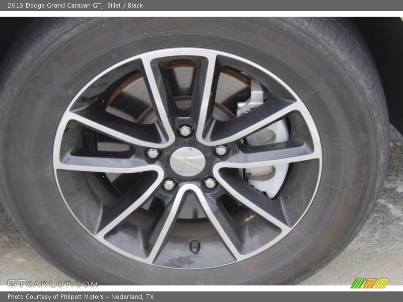 Billet / Black 2019 Dodge Grand Caravan GT