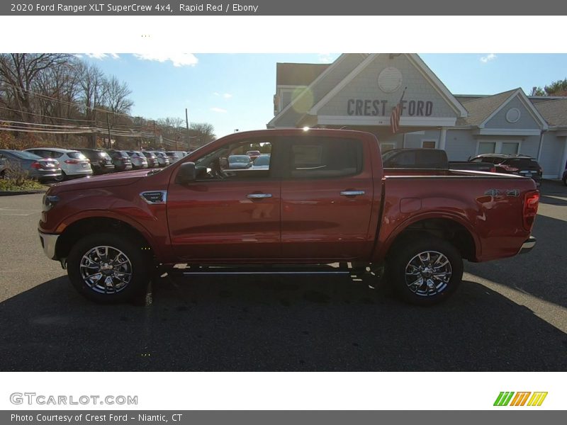Rapid Red / Ebony 2020 Ford Ranger XLT SuperCrew 4x4