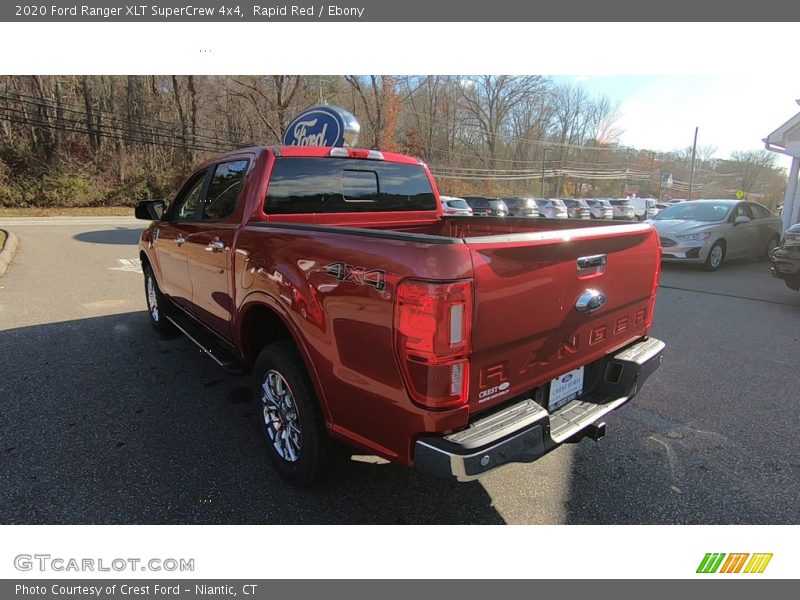 Rapid Red / Ebony 2020 Ford Ranger XLT SuperCrew 4x4