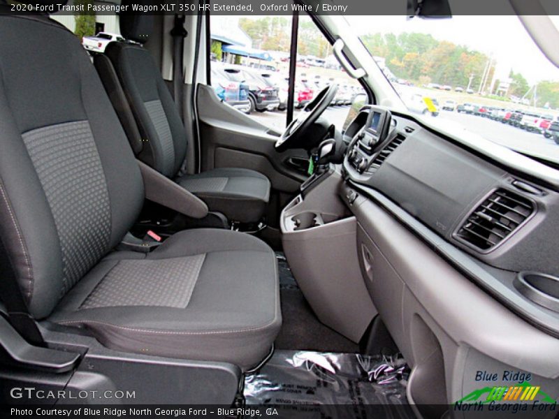 Oxford White / Ebony 2020 Ford Transit Passenger Wagon XLT 350 HR Extended