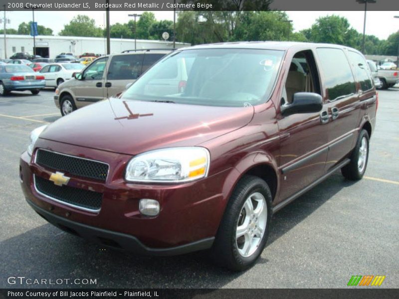 Bordeaux Red Metallic / Cashmere Beige 2008 Chevrolet Uplander LS
