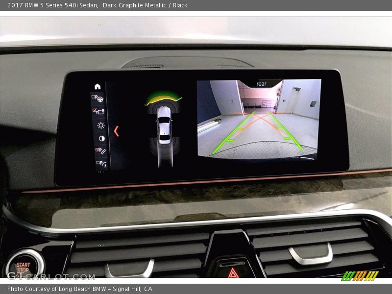 Dark Graphite Metallic / Black 2017 BMW 5 Series 540i Sedan