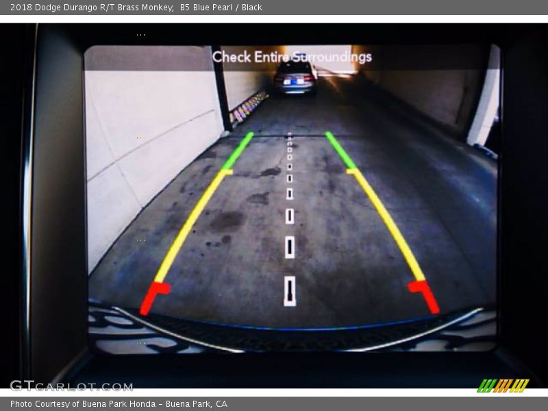 B5 Blue Pearl / Black 2018 Dodge Durango R/T Brass Monkey