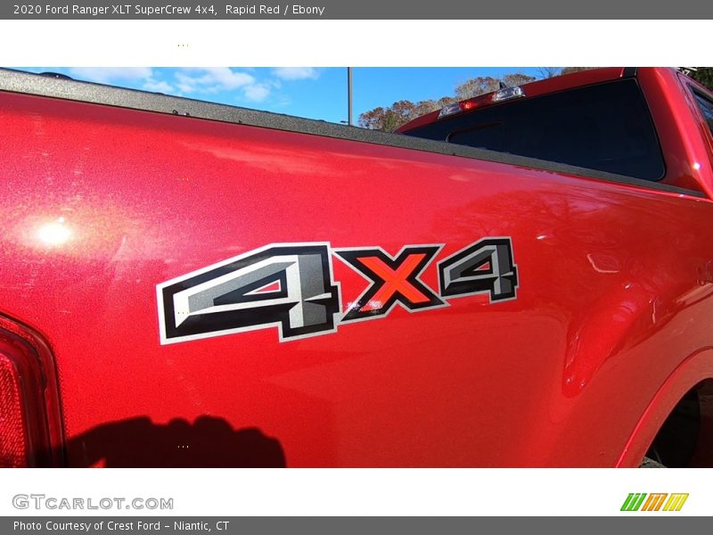 Rapid Red / Ebony 2020 Ford Ranger XLT SuperCrew 4x4
