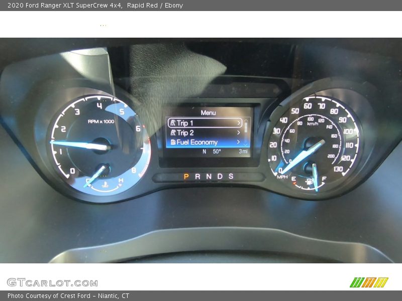  2020 Ranger XLT SuperCrew 4x4 XLT SuperCrew 4x4 Gauges