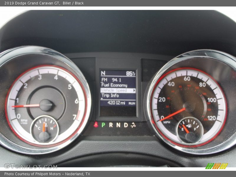 Billet / Black 2019 Dodge Grand Caravan GT