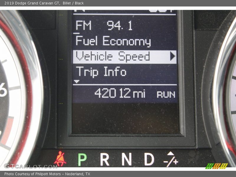 Billet / Black 2019 Dodge Grand Caravan GT
