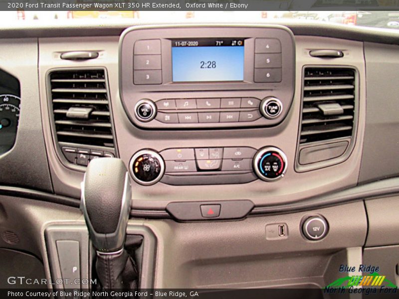 Oxford White / Ebony 2020 Ford Transit Passenger Wagon XLT 350 HR Extended