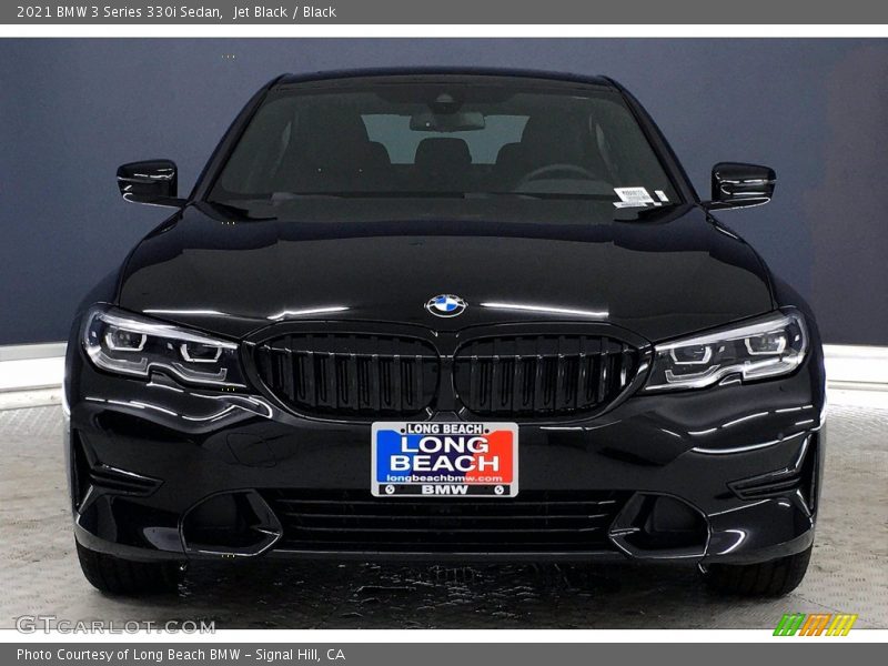 Jet Black / Black 2021 BMW 3 Series 330i Sedan