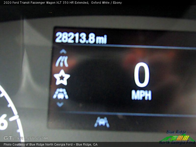 Oxford White / Ebony 2020 Ford Transit Passenger Wagon XLT 350 HR Extended