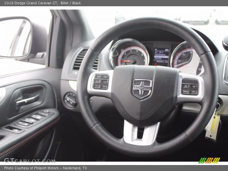 Billet / Black 2019 Dodge Grand Caravan GT