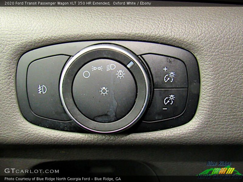 Oxford White / Ebony 2020 Ford Transit Passenger Wagon XLT 350 HR Extended