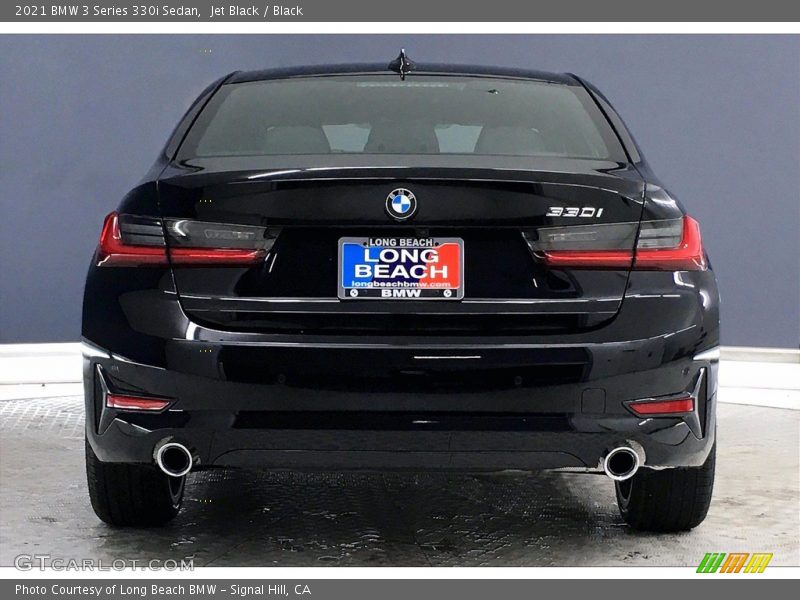 Jet Black / Black 2021 BMW 3 Series 330i Sedan
