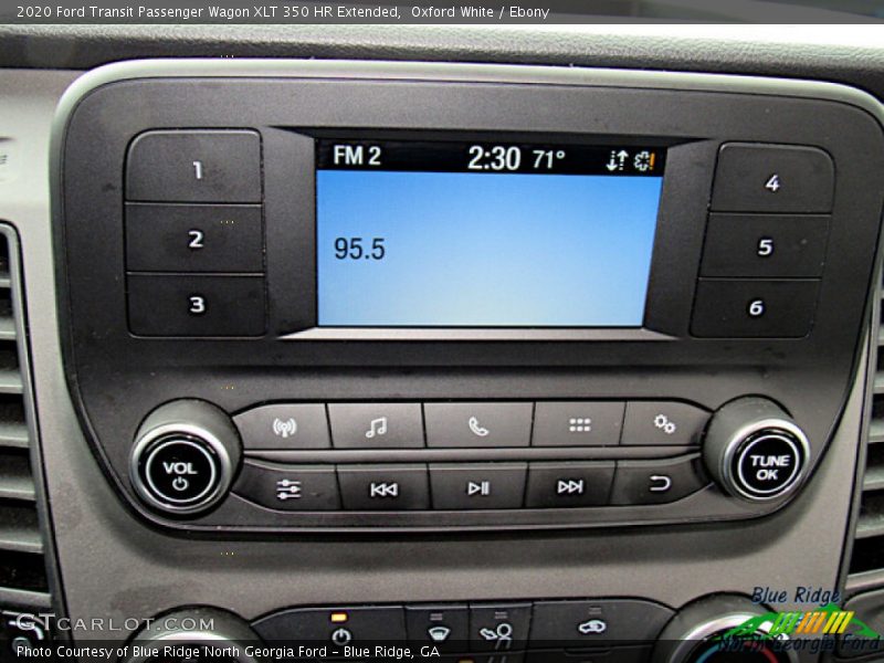 Oxford White / Ebony 2020 Ford Transit Passenger Wagon XLT 350 HR Extended