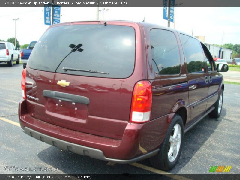 Bordeaux Red Metallic / Cashmere Beige 2008 Chevrolet Uplander LS