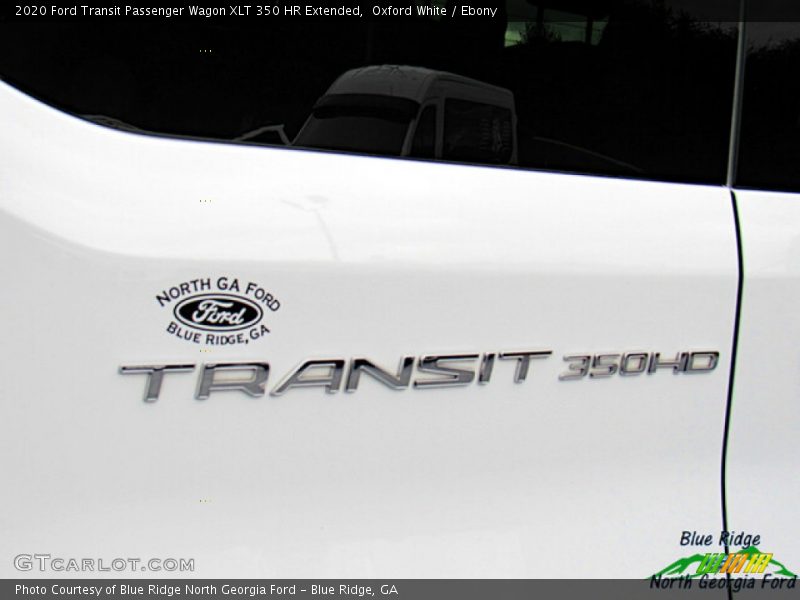 Oxford White / Ebony 2020 Ford Transit Passenger Wagon XLT 350 HR Extended