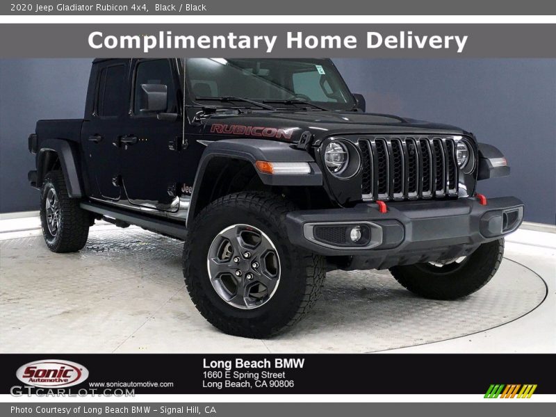 Black / Black 2020 Jeep Gladiator Rubicon 4x4
