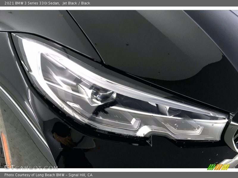 Jet Black / Black 2021 BMW 3 Series 330i Sedan