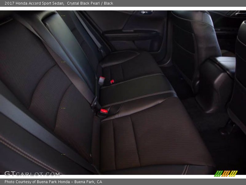 Crystal Black Pearl / Black 2017 Honda Accord Sport Sedan