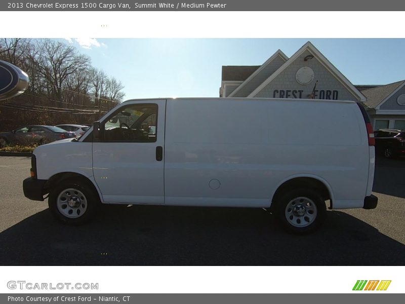 Summit White / Medium Pewter 2013 Chevrolet Express 1500 Cargo Van