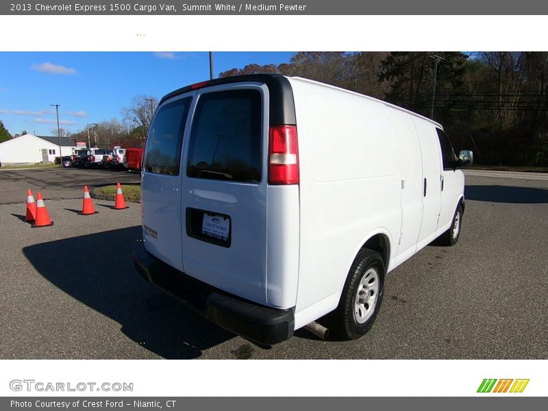 Summit White / Medium Pewter 2013 Chevrolet Express 1500 Cargo Van