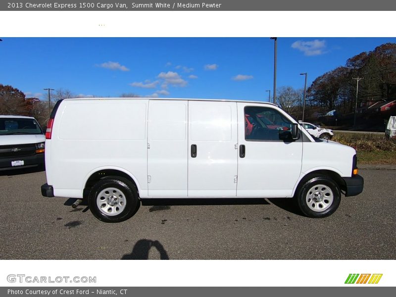 Summit White / Medium Pewter 2013 Chevrolet Express 1500 Cargo Van