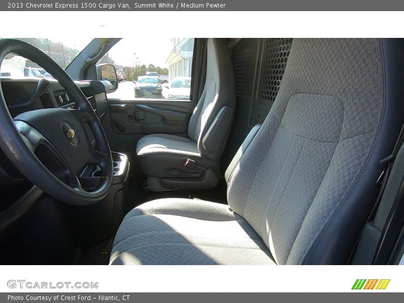 Summit White / Medium Pewter 2013 Chevrolet Express 1500 Cargo Van