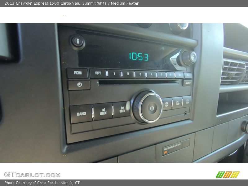 Summit White / Medium Pewter 2013 Chevrolet Express 1500 Cargo Van