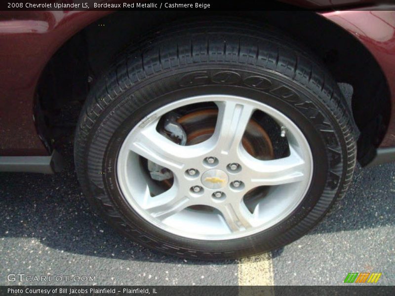 Bordeaux Red Metallic / Cashmere Beige 2008 Chevrolet Uplander LS