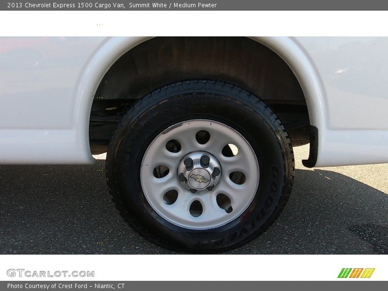 Summit White / Medium Pewter 2013 Chevrolet Express 1500 Cargo Van