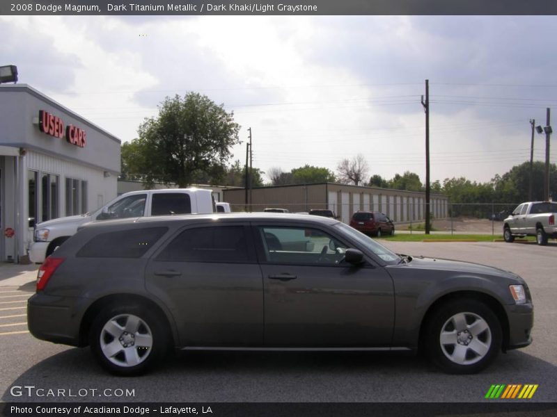 Dark Titanium Metallic / Dark Khaki/Light Graystone 2008 Dodge Magnum