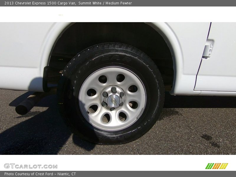Summit White / Medium Pewter 2013 Chevrolet Express 1500 Cargo Van